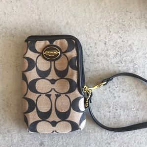 Coach wristlet